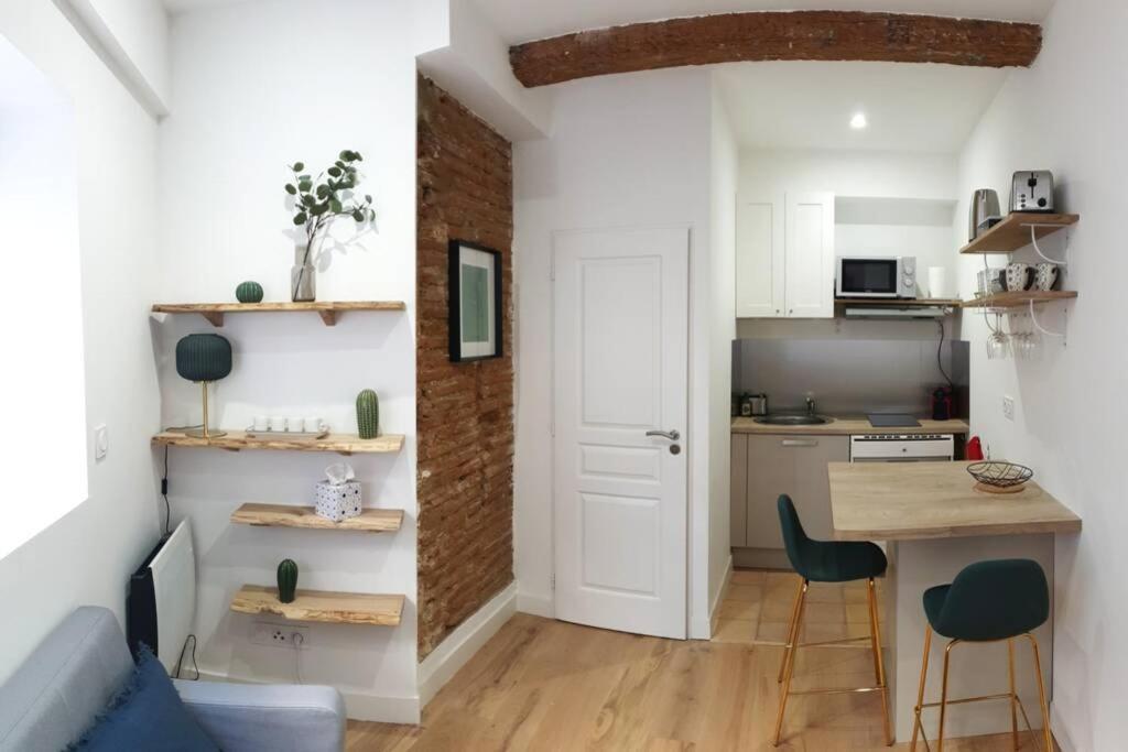 Studio Charmant-Confort-Hypercentre-Metro-Wifi Τουλούζη Εξωτερικό φωτογραφία